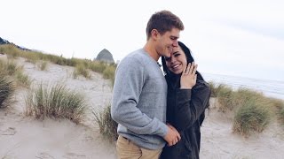 She said yes (Surprise proposal at Cannon Beach, Oregon)