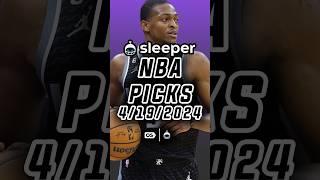 Best NBA Sleeper Picks for today! 4/19 | Sleeper Picks Promo Code