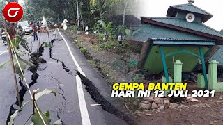 Warga Panik!! Gempa 5,2 Magnitudo Guncang Pandeglang, Banten Hari ini 12 Juli 2021