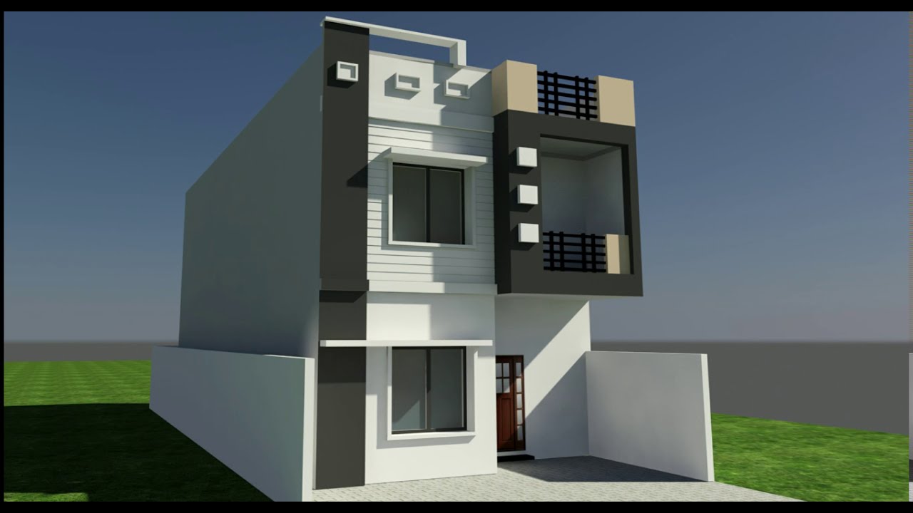 Modern House Modeling Tutorial In 3ds Max - 3D Max Full Exterior ...