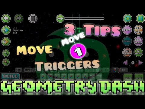 3 Tips Move Triggers Beginners Geometry Dash Youtube