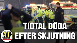 Tiotal döda efter skolskjutning på Risbergska – Aftonbladet på plats i Örebro