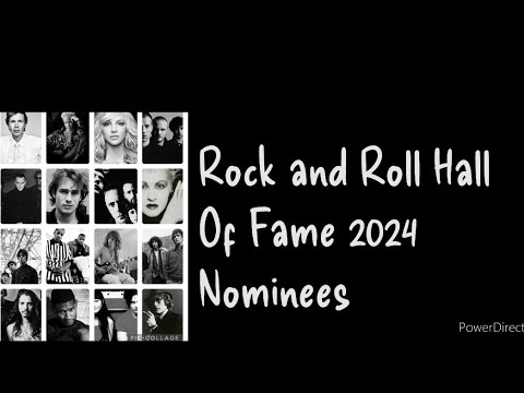 Updated Rock Hall 2024 Predictions. - YouTube