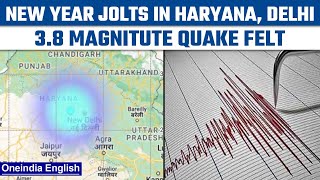 Earthquake: 3.8 magnitude quake rocks Haryana, tremors felt in Delhi | Oneindia News *News