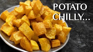 உருளைக்கிழங்கு சில்லி | Potato Chilly | Potato Fry | Crispy Potato Fry | Tamil | Cook With Jeeva