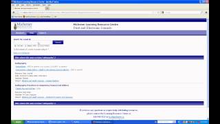 Creating A Persistent Link