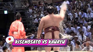 Sumo Battle Ozeki Kakuryu vs Kisenosato Nagoya Japan