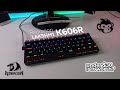 Redragon Lakshmi K606R, $30 worth it? Red Switch, Hotswap Outemu, Unboxing & Overview, Typing Sounds