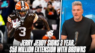 Jerry Jeudy Signs MASSIVE $58 Million, 3 Year Extension With Browns | Pat McAfee