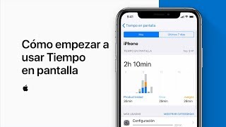 Cómo empezar a usar Tiempo en pantalla – Soporte técnico de Apple