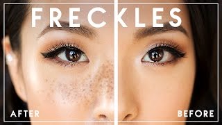 How To Draw REALISTIC FAKE FRECKLES || Try The Trend