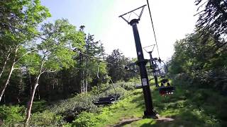 黒岳リフトで5合目から7合目へ！@北海道上川町 Kurodake Lift at Kamikawa town, Hokkaido