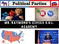 Political Parties - Functions, Similarities & Differences and Third Parties - Civics SOL