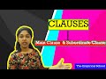 Clauses I Two Main Types I Main & Subordinate Clause I What is Clause