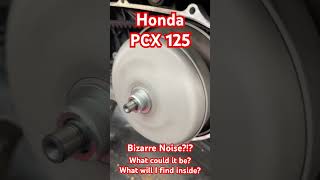 Honda PCX 125 Strange Noise?!? What will I find inside? #doncastermotorcycles