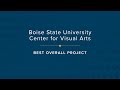 Building Excellence Awards 2020 - Boise State University Center for Visual Arts