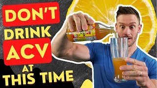 The BEST Time to Drink Apple Cider Vinegar VS Lemon Water (for fat loss)