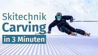 Ski-Carving Technik in 3 Minuten (einfach) erklärt | Skifahren lernen