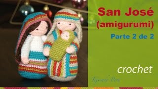 San José tejido a crochet (amigurumi) Parte 2 de 2