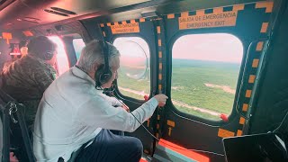 Sobrevuelo de supervisión del Tren Maya