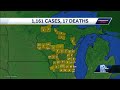 1,162 coronavirus cases in Wisconsin