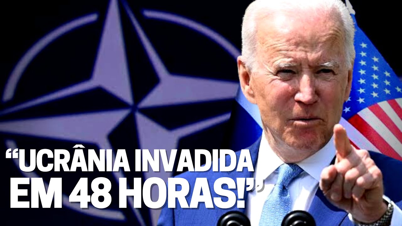 Biden Afirma Que Rússia Vai Invadir Ucrânia Em Até 48 Horas! E Agora ...