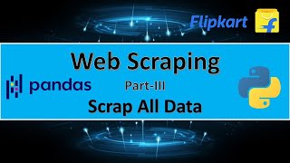 Web Scraping Project | Part-3 | Python | DataFrame | Flipkart | iphone