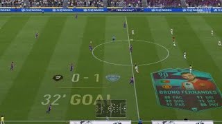 FIFA 20 fut champs free kick  Bruno fernandes