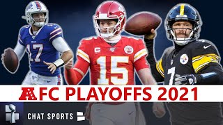 NFL Playoff Picture, Schedule, Bracket, Matchups, Dates And Times For 2021 AFC Playoffs