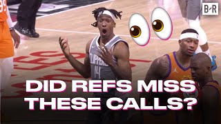 Refs Might Have Missed These Calls During Suns-Clippers Game 4