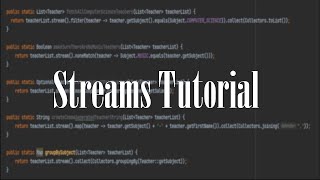 Java Streams API | EVERYTHING You Need To Know ! Functional Programming Coding Full Tutorial