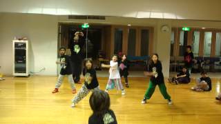 ヒップホップダンス　キッズダンス　HIPHOP DANCE　千葉ニュータウン　RISE　1.24　LESSON