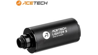 Airsoft: Acetech Lighter S green only tracer unit review \u0026 3 brands of BB test