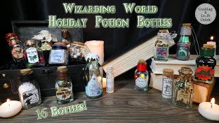 Magical Holiday Potion Bottles : Harry Potter Christmas : Winter Potions : Wizarding World Inspired