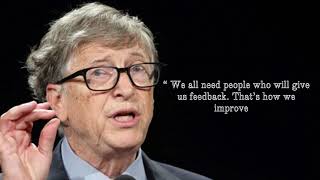 Top 10 Inspirational & Motivational Quotes By Bill Gates | Microsoft CEO