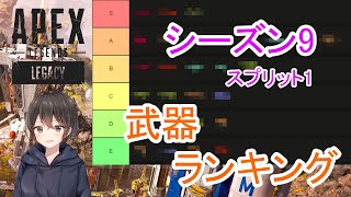 [ apex 解説 ] シーズン9 武器ランキング！！