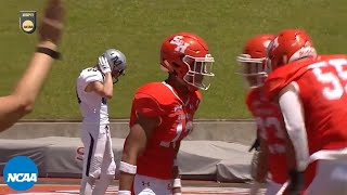 Full final drive: Sam Houston survives Monmouth comeback attempt in FCS playoffs