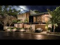 SketchUp VRay 5 EXTERIOR  #8 How to light a realistic night scene