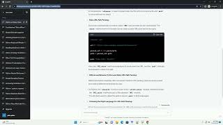 different between python and ruby when parsing URL path which is valid