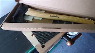 Unboxing  the Hultafors Ekelund ax and question.