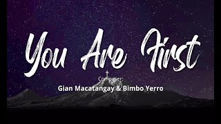 You Are First - Liveloud (Lyric Video)