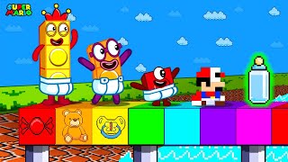 Finish The Pattern? Number Babies With The Bridge FULL of CANDIES | Max Toons DTM