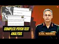 Analysing the Complete Psych Test of a NFA Student | Col M M Nehru