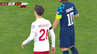 Arda Güler vs Croatia | ALL SKILLS | WELCOME TO REAL MADRID ⚪️