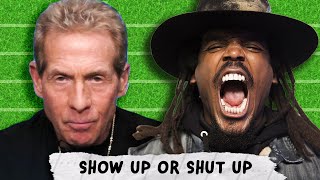 Skip Bayless vs. Cam Newton: If I win I’M TAKING YOUR JOB! | 4th&1 Podcast with