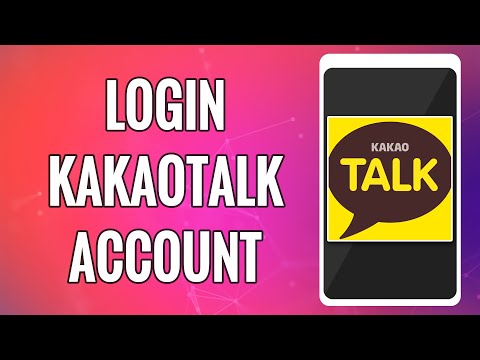 Cómo iniciar sesión en la cuenta KakaoTalk 2022 Aplicación KakaoTalk Iniciar sesión Ayuda Iniciar sesión en KakaoTalk Messenger