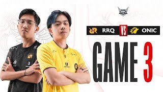 Download Mp3 RRQ vs ONIC Group Stage WEEK 5 DAY 1 GAME 3 MPLIDS11