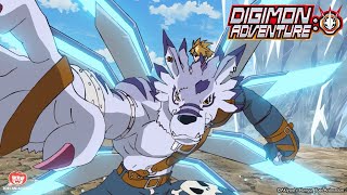 Weregarurumon contro Mephismon | Digimon Adventure: