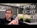 Grow Light distance from plants | Efficiency Vs Uniformity