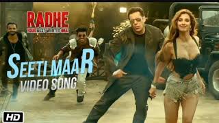 SEETI MAAR /RADHE MOVIE SONG/ Salman Khan , Disha Patani